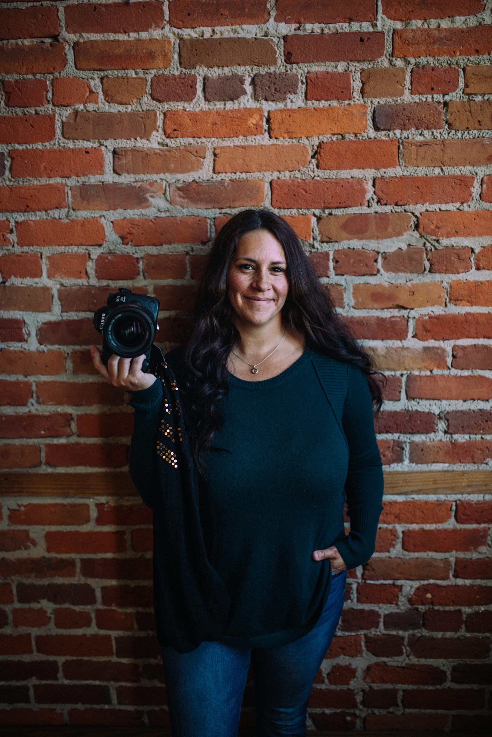 woman posing as an example of the types of headshots in Humboldt County by Kimberly Ann